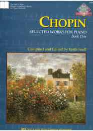 CHOPIN SELECTED WORKS FOR PIANO Book One