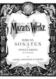 Sonaten und phantasien fur das pianoforte, No. 13, K333