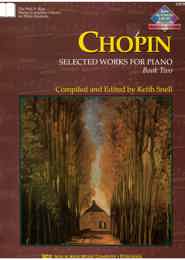 CHOPIN SELECTED WORKS FOR PIANO Book Two